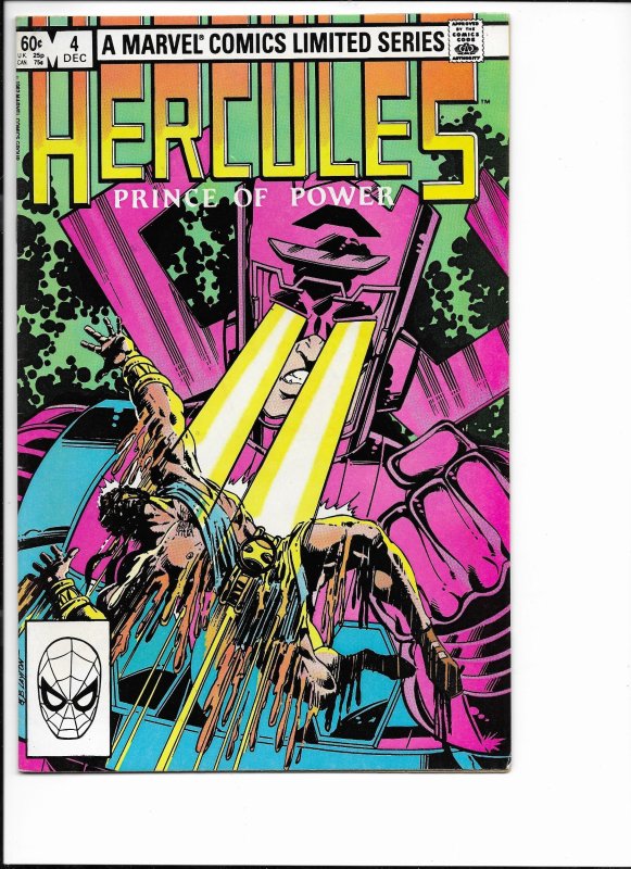 Hercules #4 Direct Edition (1982)