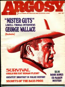 Argosy 5/1973-Popular-George Wallace-cannibals-exploitation-pulp fiction-VG/FN