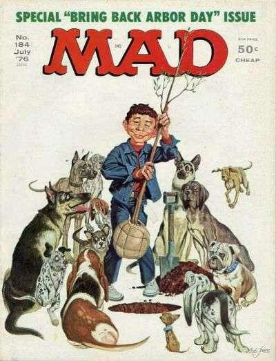 Mad (1952 series) #184, VF- (Stock photo)