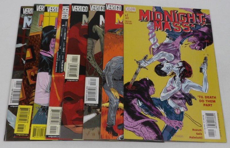 Midnight, Mass. #1-8 VF/NM complete series Massachussets - Vertigo ; DC