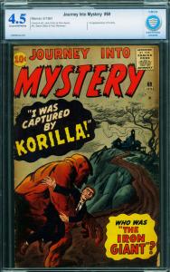 Journey Into Mystery #69 CBCS 4.5-Kirby Ditko Fantasy Marvel Atlas Comic Book