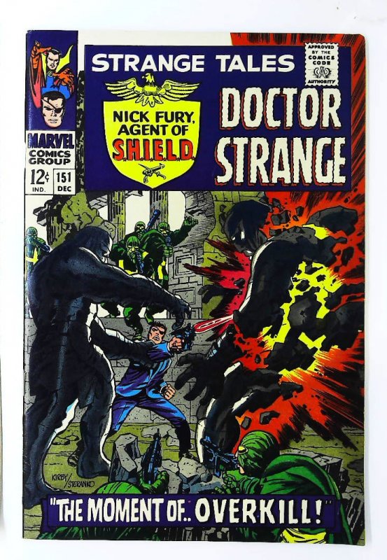 Strange Tales (1951 series) #151, VF (Actual scan)