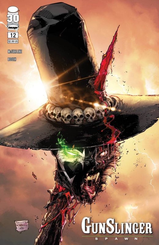 GUNSLINGER SPAWN #12 COVER A REVOLVER - IMAGE COMICS - SEPTEMBER 2022