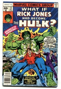 What If #12 comic book - What if RICK JONES had become the HULK? 