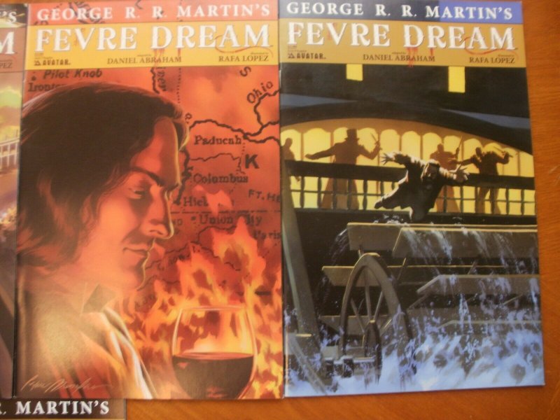 5 Near-Mint AVATAR George R R Martin's FEVRE DREAM Comic #2 3 5 8 10 Wrap-Around