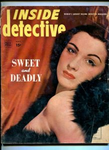 INSIDE DETECTIVE-SEPT. 1950-DEADLY-COCKTAIL-FEAR-MURDER-MISTAKE-WARNING G