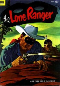 Lone Ranger, The (Dell) #57 VG ; Dell | low grade comic March 1953 Native Americ