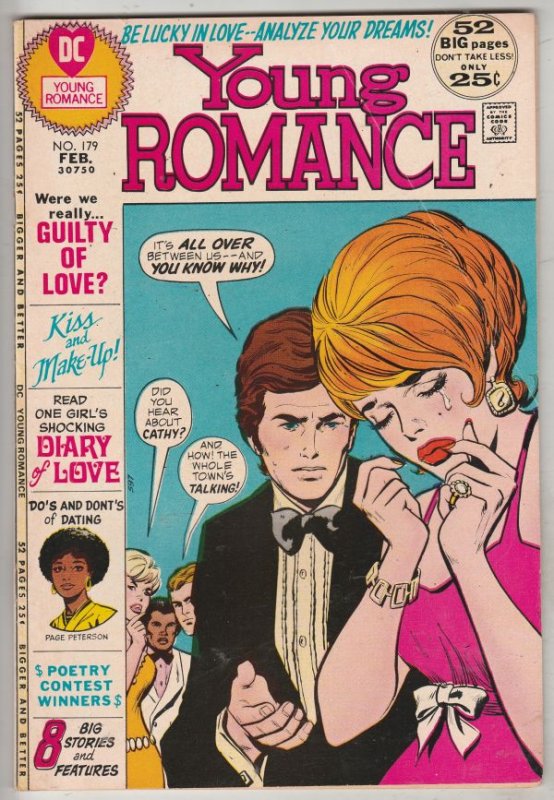 Young Romance #179 (Feb-72) NM- High-Grade 