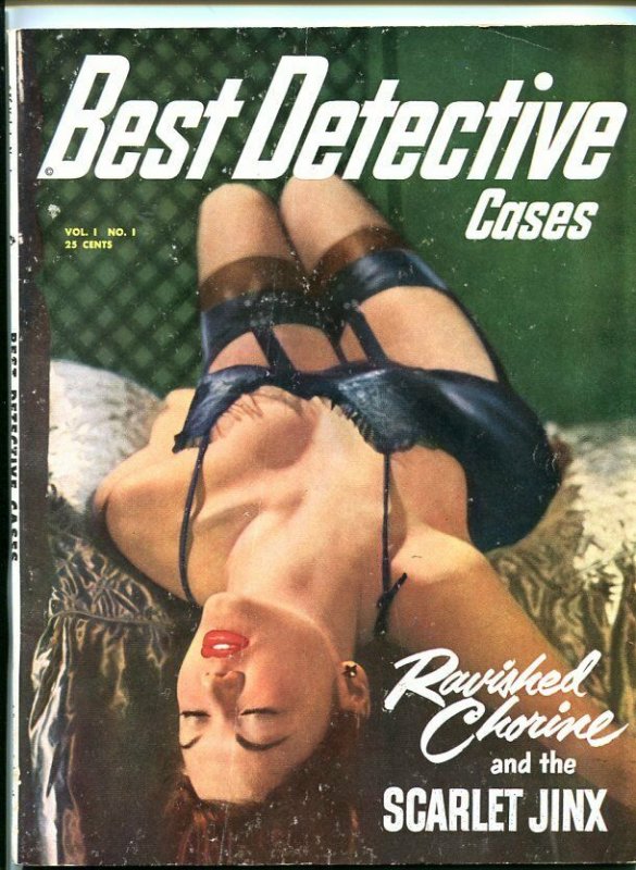 BEST DETECTIVE CASES #1 1951-PULP-Craig Rice-SOUTHERN STATES PEDIGREE-vg