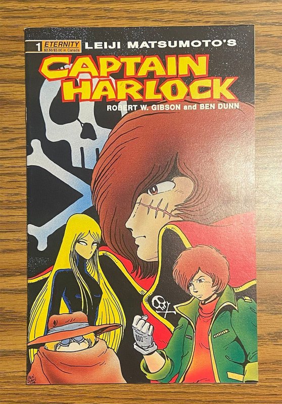 Captain Harlock #1 #3 #4 #5 #6 #7 (SET) (NM By Robert Gibson & Ben Dunn (1989)