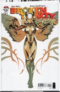 Broken Trinity: Angelus Variant Cover (2008) Celestine