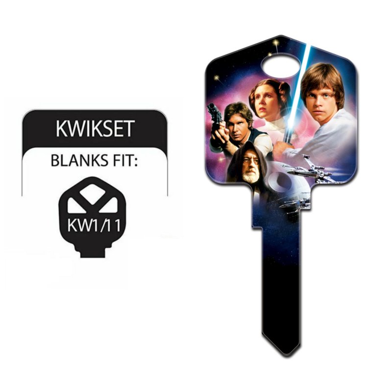 Star Wars Key Blanks Kwikset-KW, A New Hope