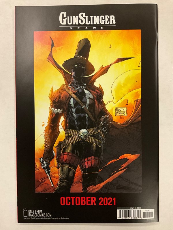 King Spawn #1 Second Print Cover (2021)