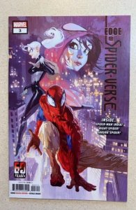 Edge of Spider-Verse #3 (2022) 1st Appearance Night-Spider Origin Sakura-Spider