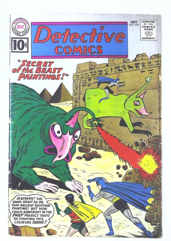 Detective Comics (1937 series) #295, VG (Actual scan)