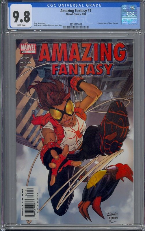 AMAZING FANTASY #1 CGC 9.8 1ST ANYA CORAZON 