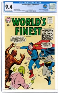 DC Comics, World's Finest Comics #144, CGC 9.4, Green Wich Collection, Look!