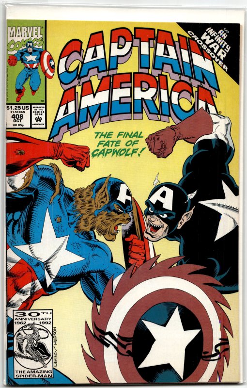 Captain America #408 (1992) Captain America