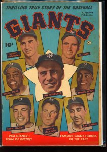 Thrilling True Story of the Baseball Giants #1 