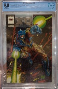 X-O Manowar #0 9.8 CBCS Origin of Aric Chromium wraparound 3