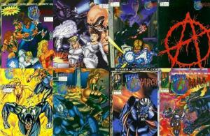 TEAM ANARCHY (1993 DAGGER) 1-8 Classic Indie - COMPLETE COMICS BOOK