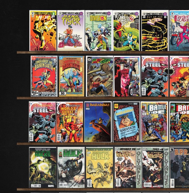 Huge Lot 150+ Comics with Nightwing, Spider-Man 2099 & More!
