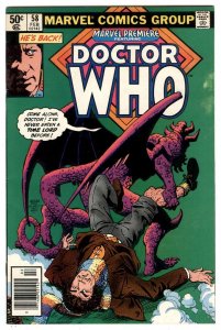 Marvel Premiere #58  Feb 1981 Marvel 2nd App.Doctor Who  Frank Miller Cover