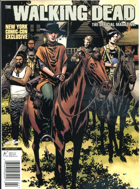 WALKING DEAD MAGAZINE #10, NM, Zombies, Horror, Kirkman, 2012, more in store