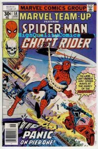 MARVEL TEAM-UP #58, VF, Spider-Man, Ghost Rider, 1972, more in store