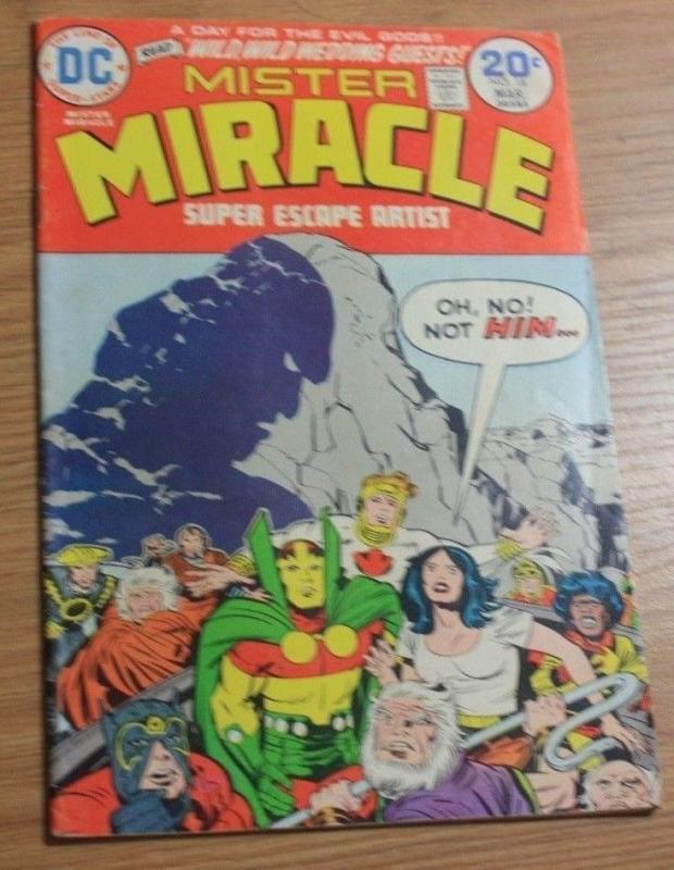 Mister Miracle COMIC #18 (Feb-Mar 1974, DC) KIRBY BRONZE AGE APOKOLIPS DARKSEID