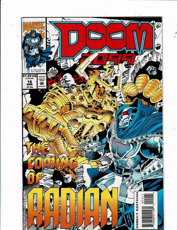 Lot Of 6 Doom 2099 Marvel Comic Books # 15 16 17 18 19 20 Fantastic Four HC1