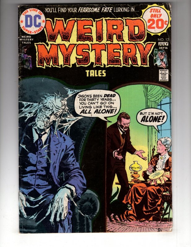 Weird Mystery Tales #12 (1974) Bronze Age Horror ~ DC / EC#2