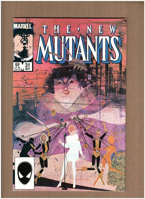 New Mutants #31 Marvel Comics 1985 Claremont & Sienkiewicz NM- 9.2