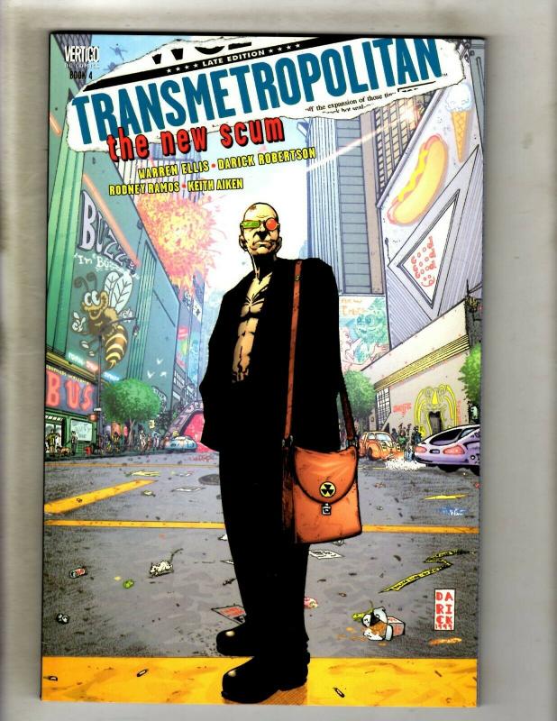 Transmetropolitan: The New Scum Vol #4 Vertigo TPB Graphic Novel Comic Book CE4