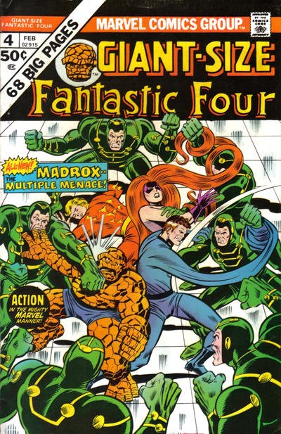 Giant-Size Fantastic Four #4 (ungraded) stock photo