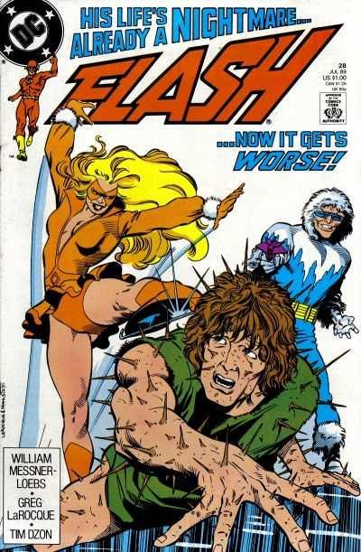 Flash (1987 series) #28, VF+ (Stock photo)