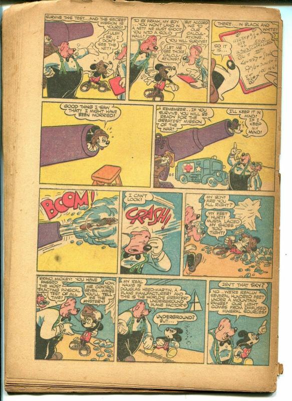 Walt Disney's Comics and Stories #45 1944-Dell-Donald Duck-Mickey Mouse-PR