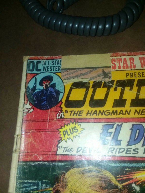 ALL-STAR WESTERN #5 NEAL ADAMS GREY TONE COVER 1971 DC COMICS bronze age classic