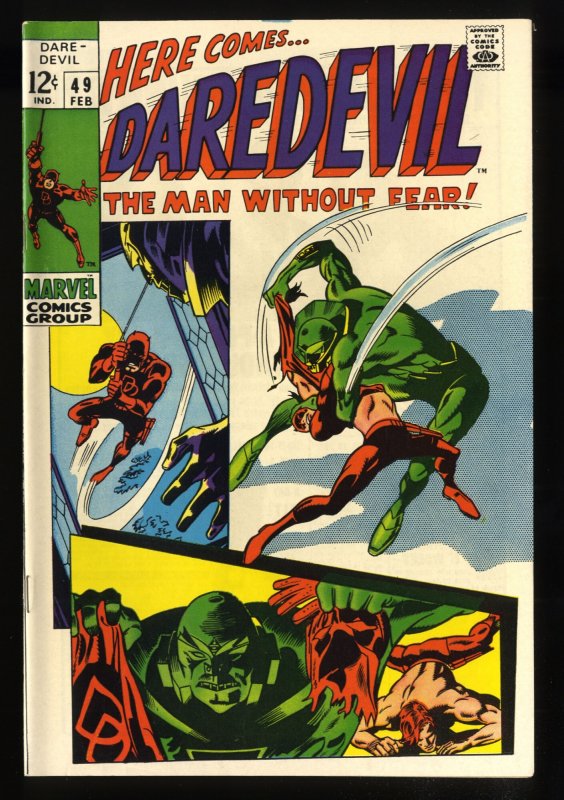 Daredevil #49 VF/NM 9.0 White Pages