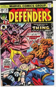 The Defenders #20 (1975) The Defenders