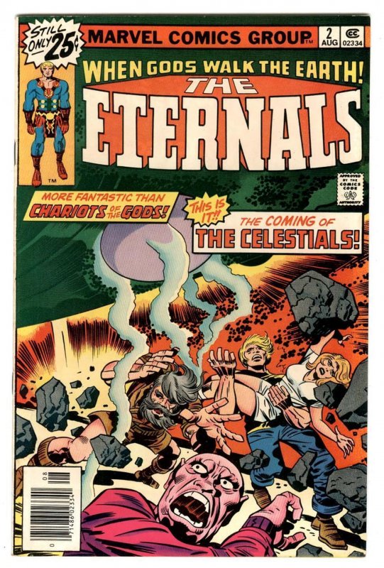 Eternals #2 Aug 1976 1st Appearance of Ajak  The Celestials Movie Coming Soon VF 