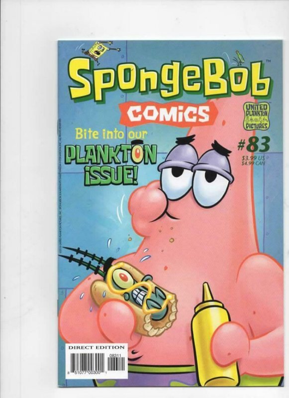 SPONGEBOB #83, NM, Square pants, Bongo, Cartoon comic, 2011 2018, more in store