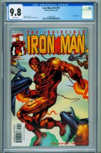 Iron Man v.3 #37 CGC 9.8 2001 MARVEL COMIC BOOK 4343005018