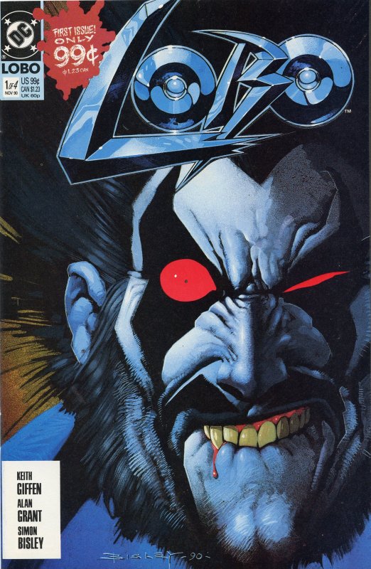 Lobo #1 (1990) NM+ 9.6 Comic Book