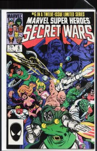 Marvel Super Heroes Secret Wars #6 (1984) Buckaroo Banzai [Key Issue]