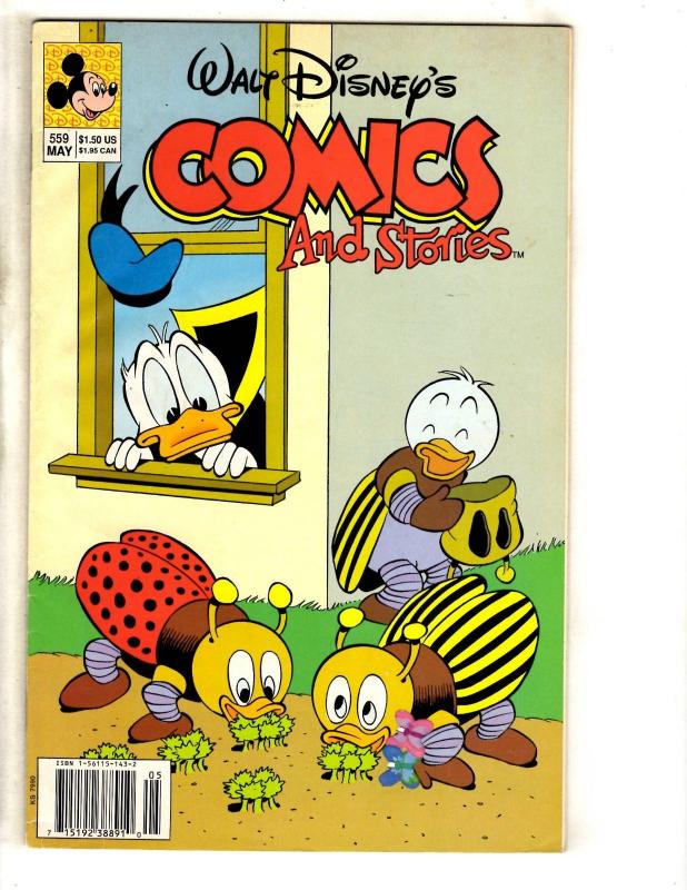 8 Walt Disney's Comics & Stories Comics # 513 548 549 553 554 559 561 562 J317