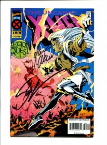 X-Men #320 - Signed Joe Madureira & Scott Lobdell & Mark Waid (7.5) 1995