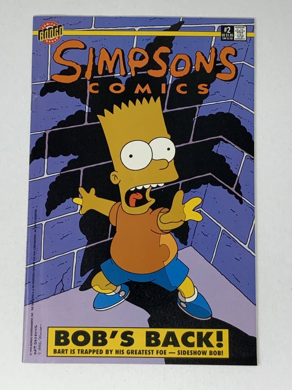 Simpsons Comics #2 (1994) YE20