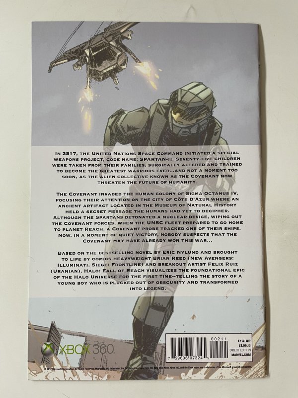Halo: Fall of Reach - Invasion #2 - NM-  (2012)