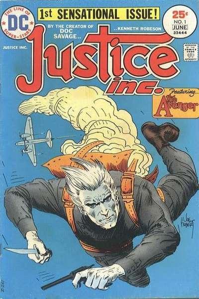 Justice Inc. (1975 series) #1, Fine+ (Stock photo)